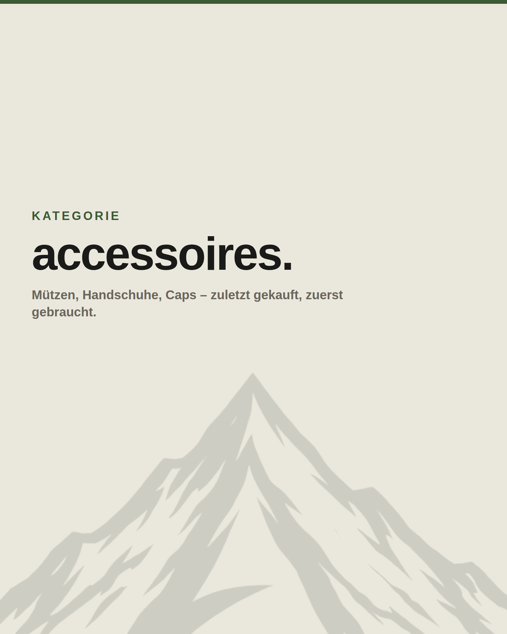 Accessoires
