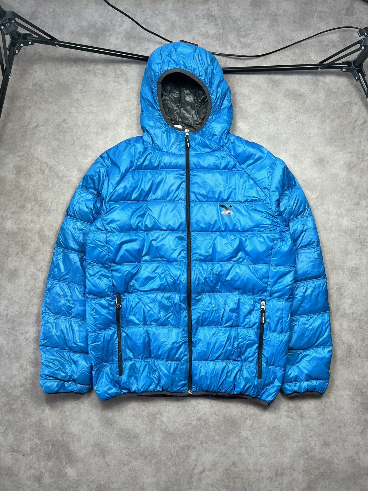 Salewa Daunenjacke Blau Gr. XL