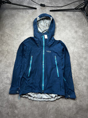Rab Hardshell Jacke Blau Gr. M Damen