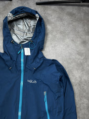Rab Hardshell Jacke Blau Gr. M Damen