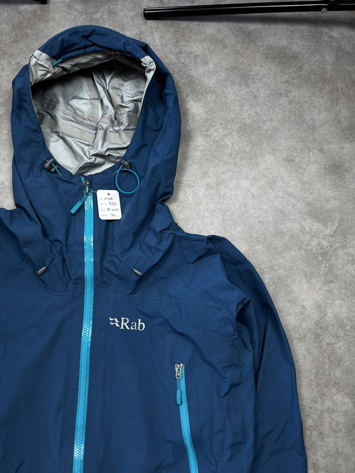 Rab Hardshell Jacke Blau Gr. M Damen