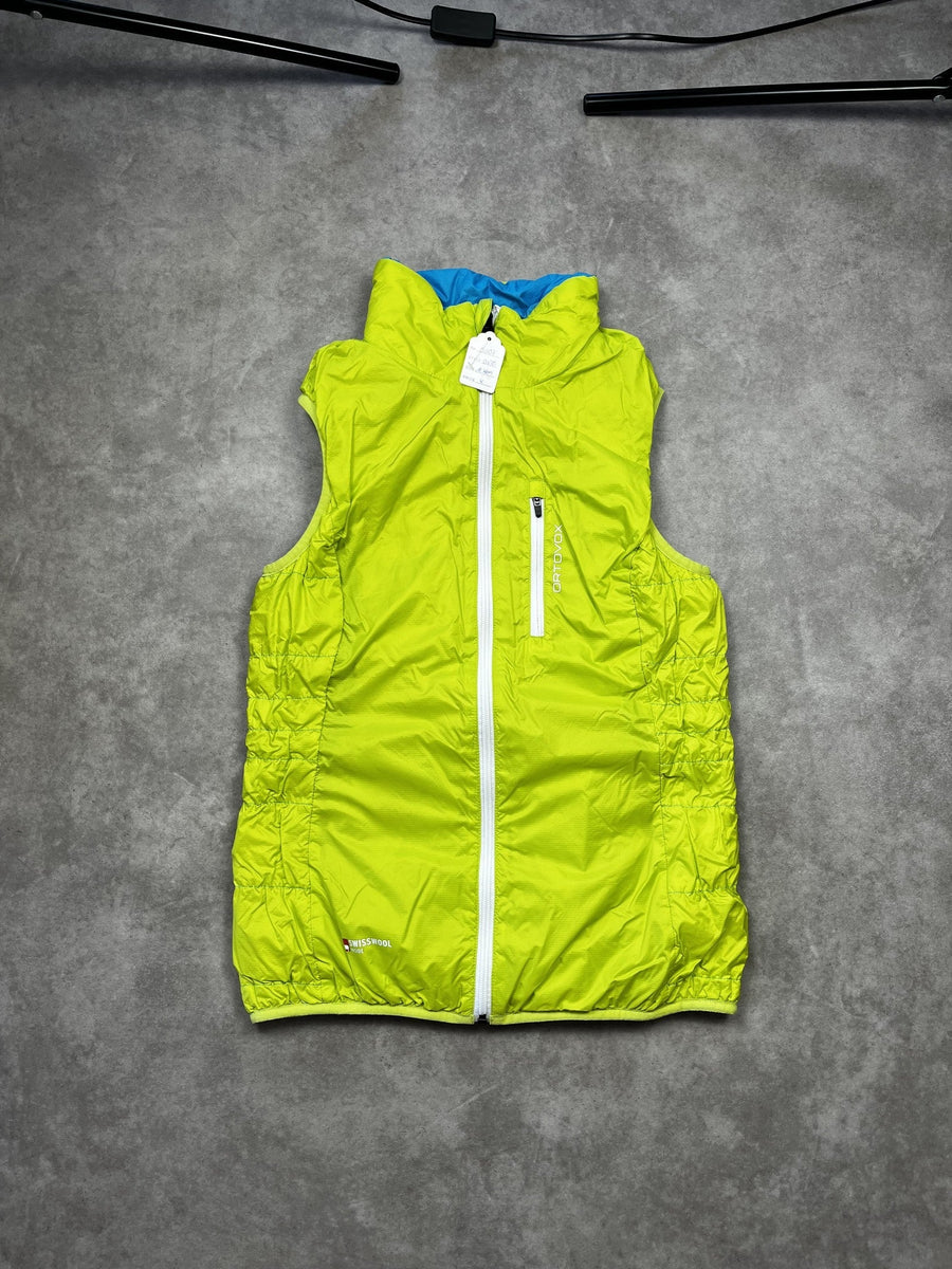 Ortovox Weste Neon Blau Grün Gr. M Damen