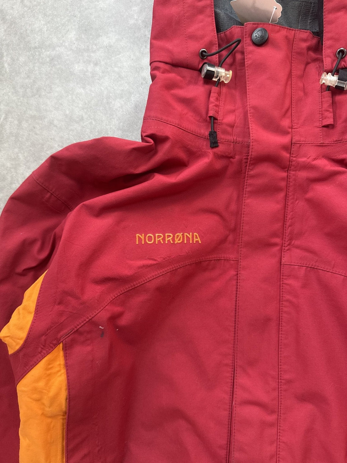 Norrøna Hardshell Jacke Rot Gr. S