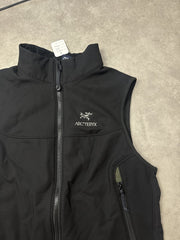 Arc'teryx Softshell Weste Vintage Schwarz Gr. M Damen