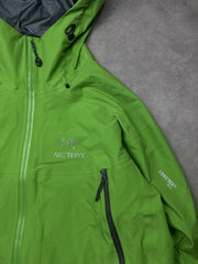 Arc'teryx Beta LT Hardshell Jacke Grün Gr. XL