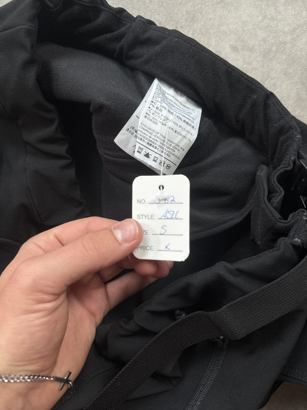 Arc'teryx Gamma AR Softshellhose Schwarz Gr. S