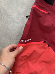 Ortovox Westalpen 3L Pants Hardshellhose Burgunderrot Gr. M Damen