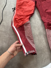 Ortovox Westalpen 3L Pants Hardshellhose Burgunderrot Gr. M Damen