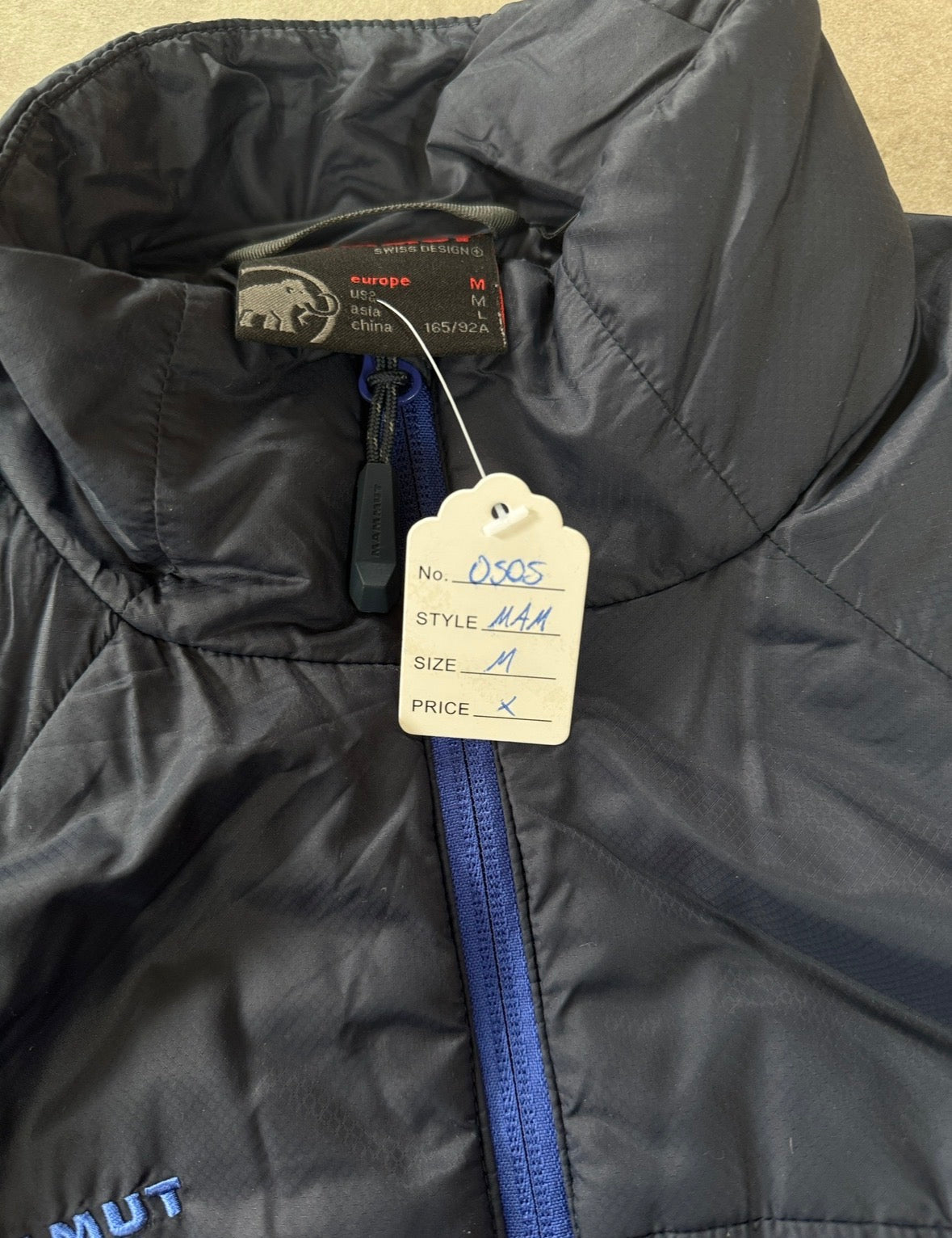 Mammut Leichte Jacke Blau Gr. M - Blau - M