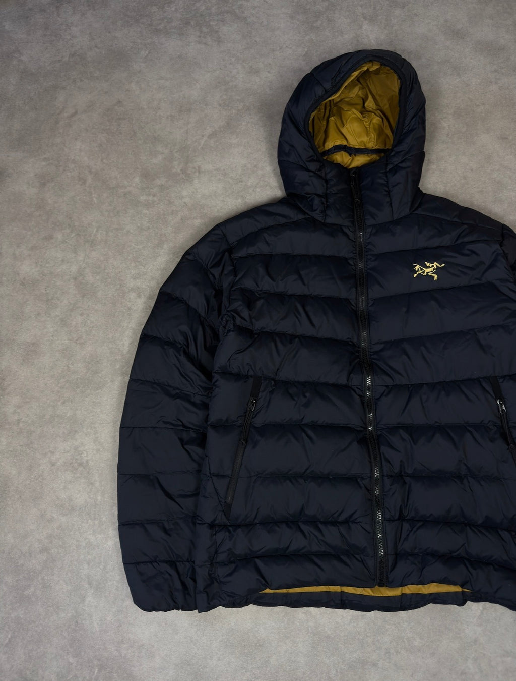 Arcteryx Daunenjacke Schwarz Gr. S - Schwarz - S