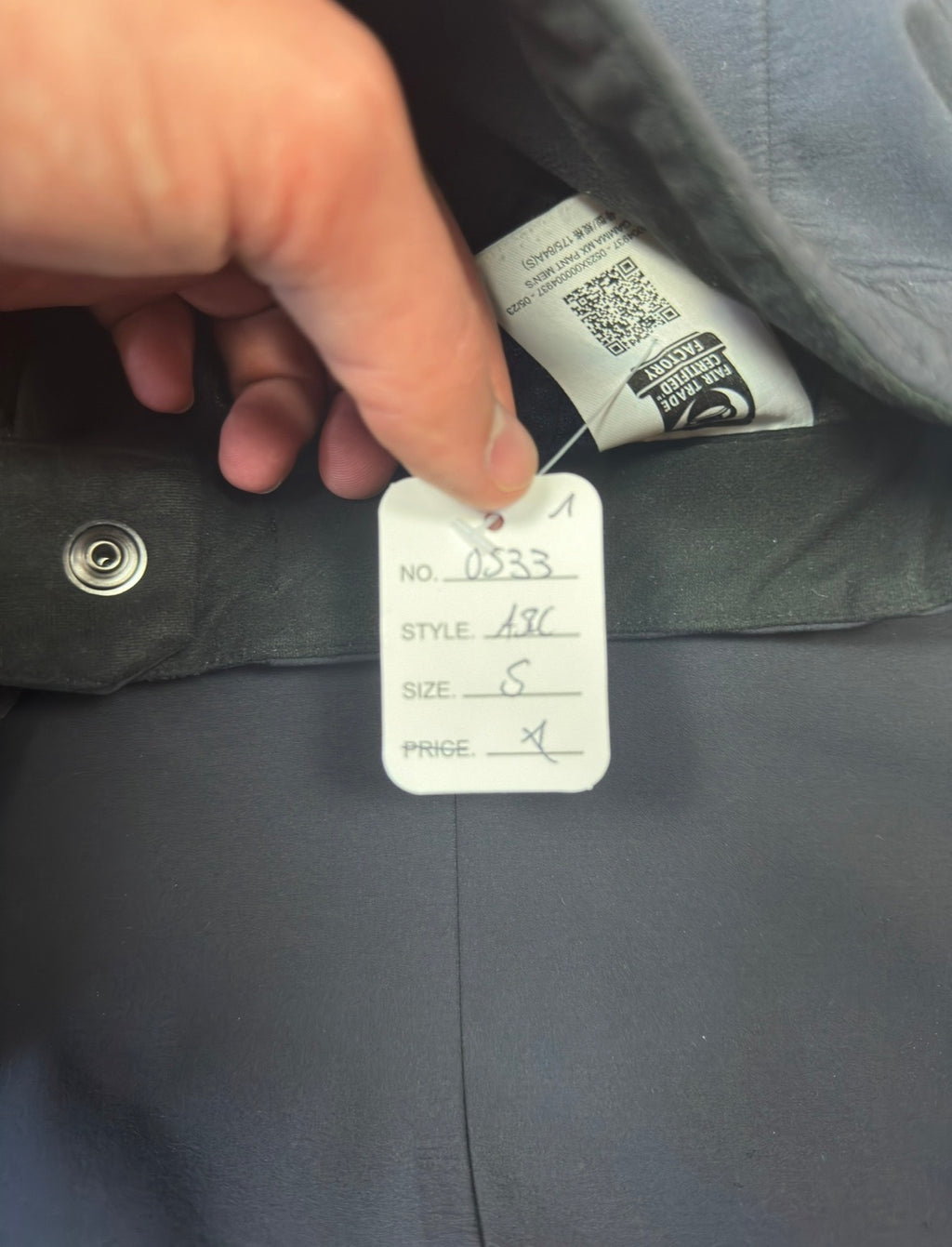 Arcteryx Hiking Pants Thick Black Size S - Black - S