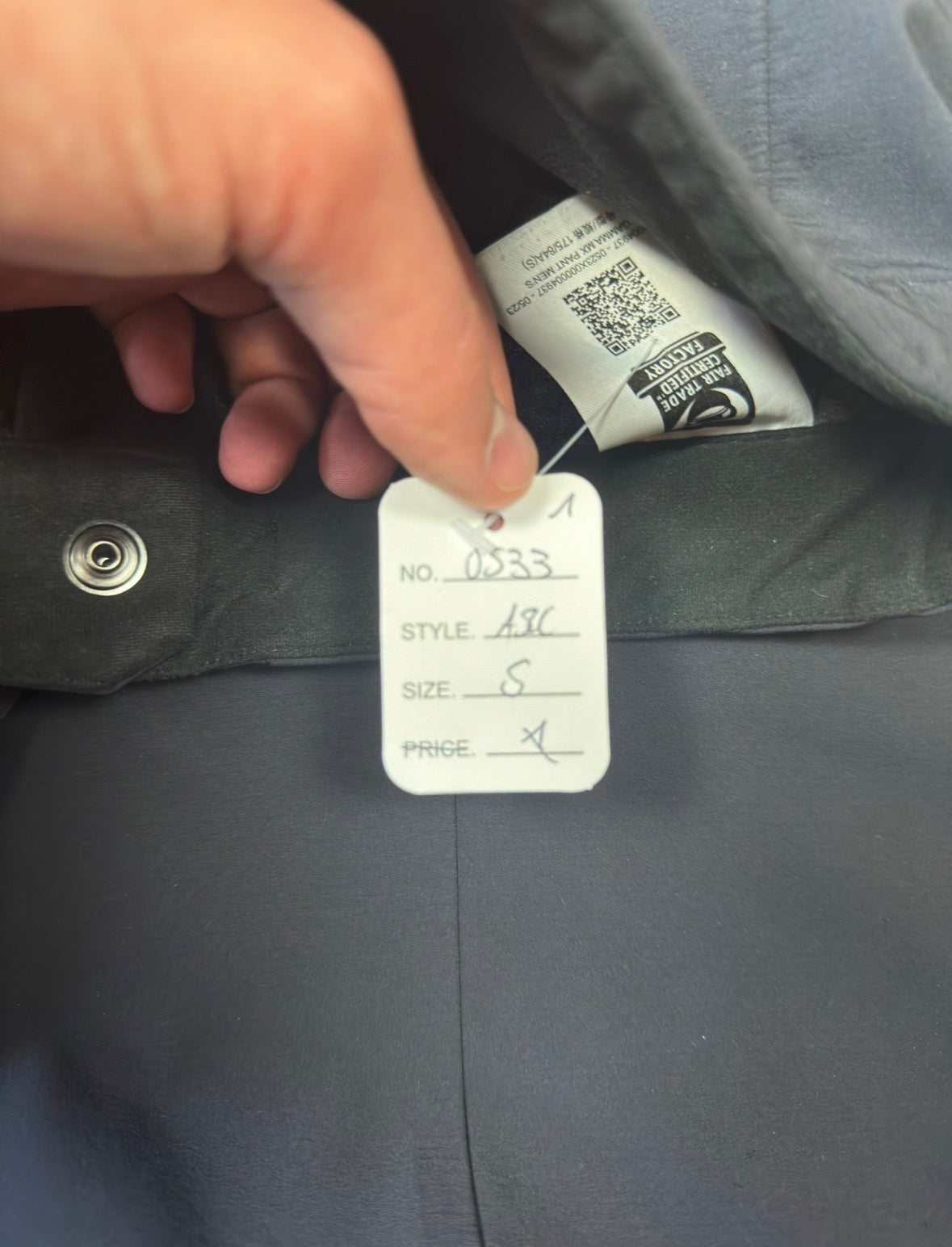 Arcteryx Hiking Pants Thick Black Size S - Black - S