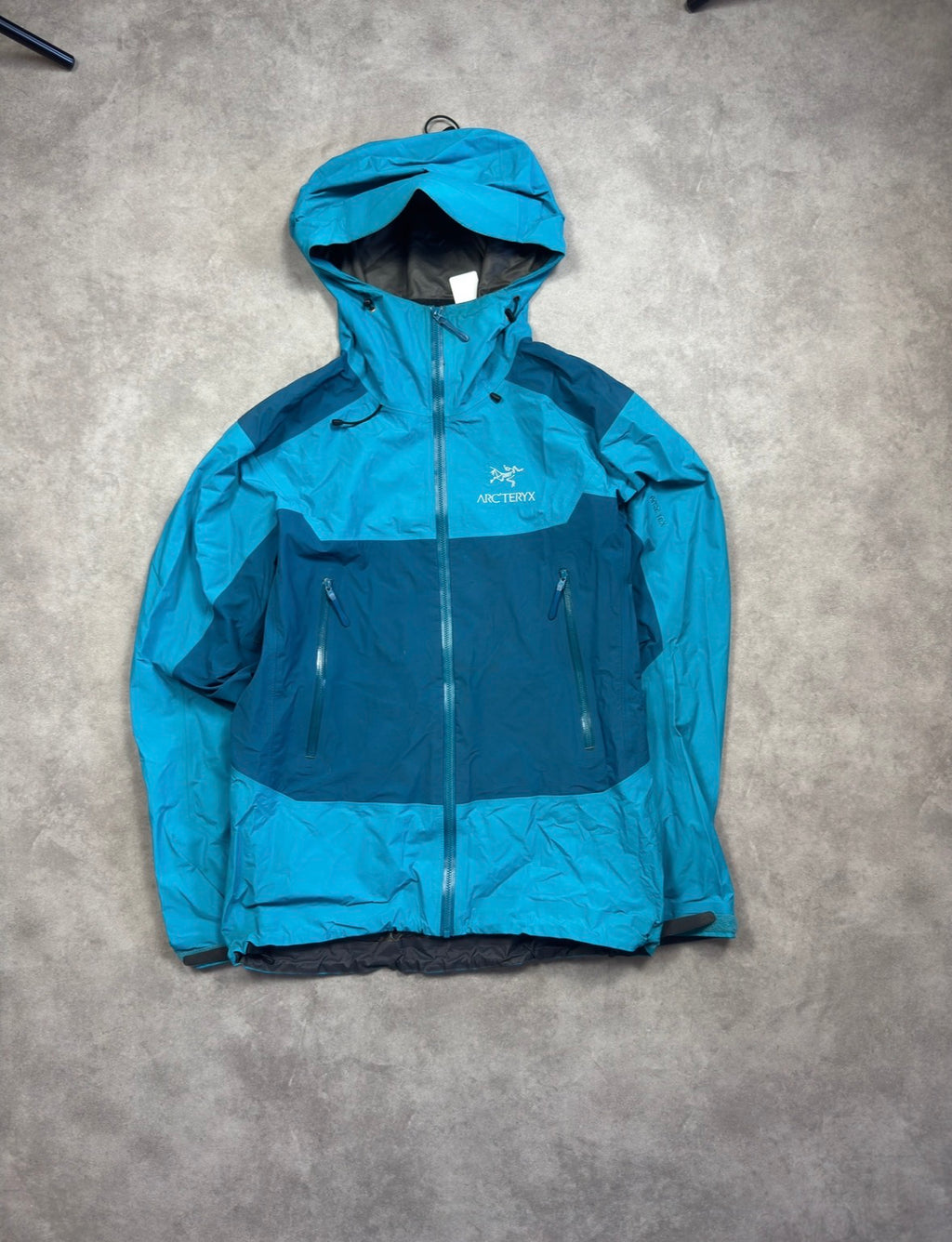 Arcteryx Hardshell Jacke Blau Gr. S-M - Blau - S-M