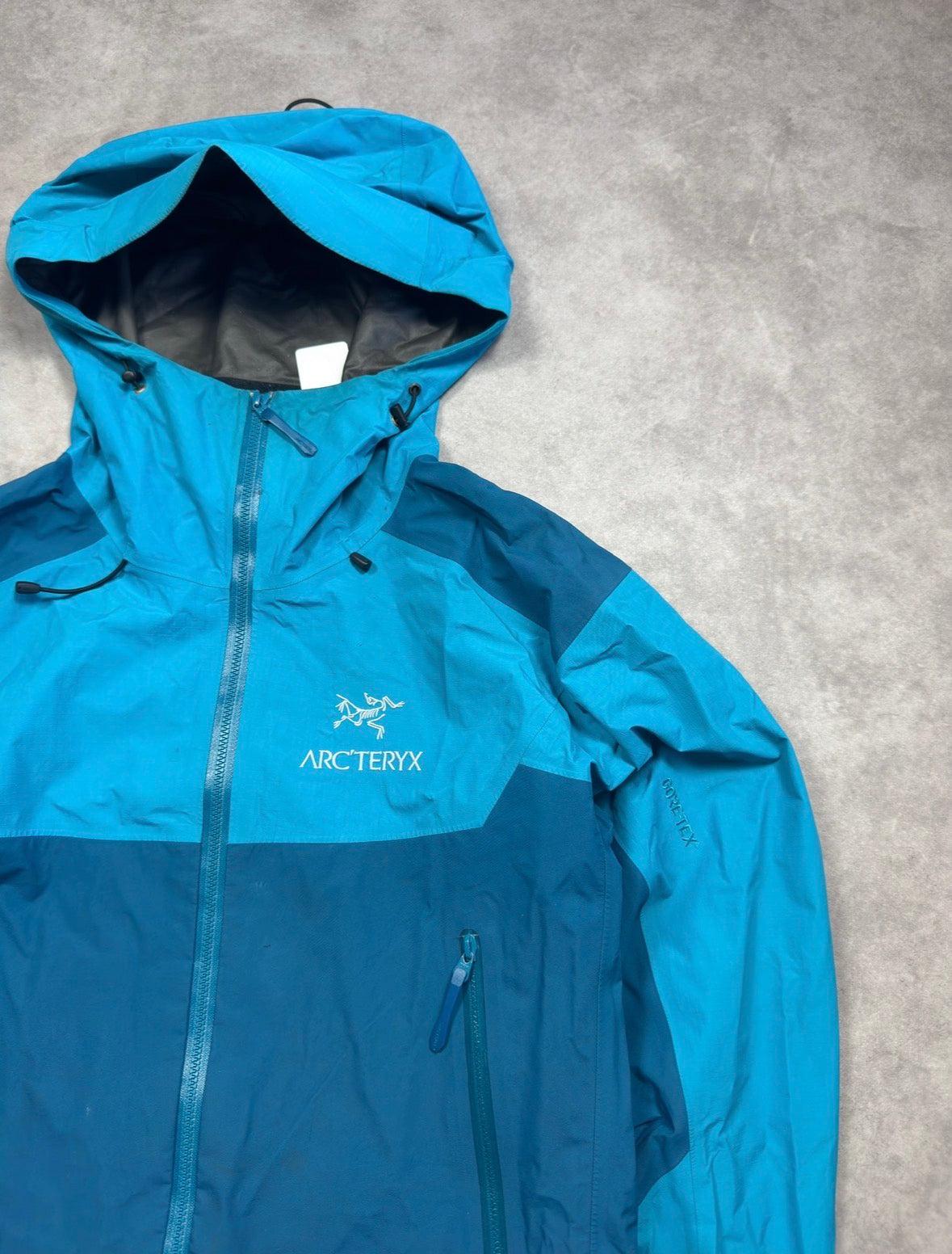 Arcteryx Hardshell Jacke Blau Gr. S-M - Blau - S-M