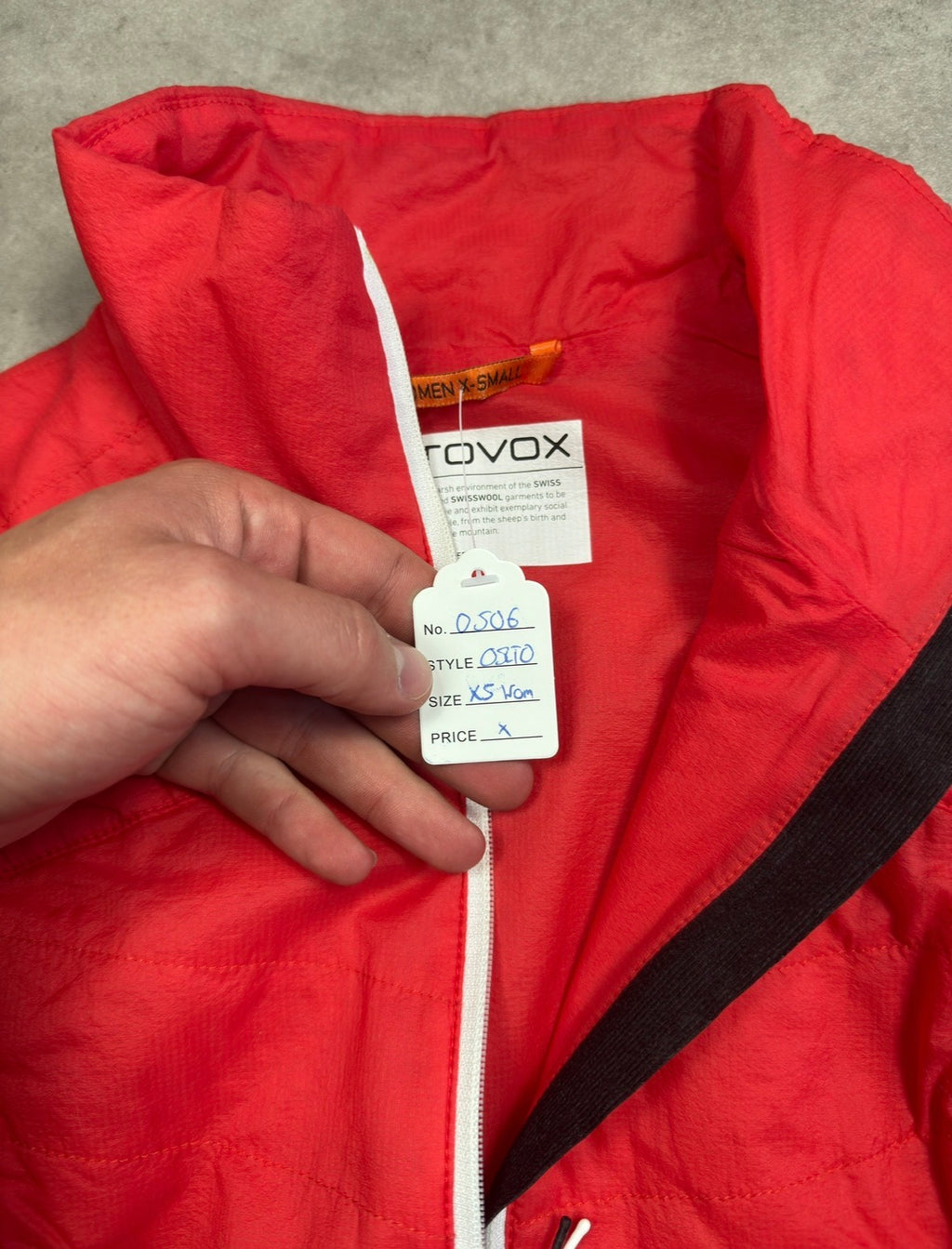 Ortovox Weste Rot Gr. XS Damen - Rot - XS Damen