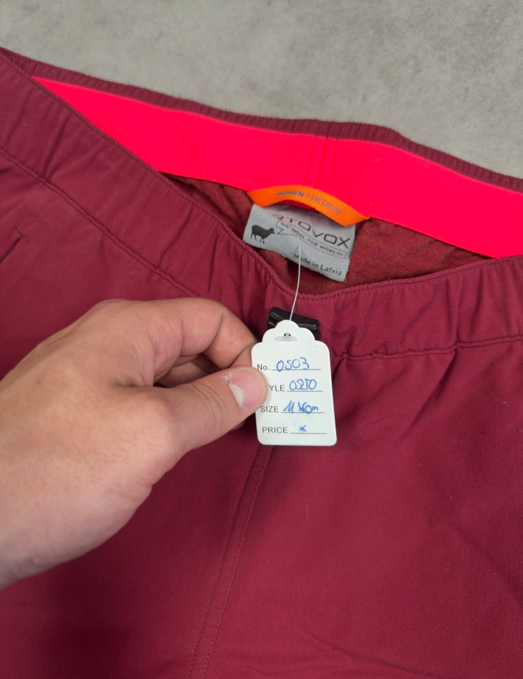 Ortovox Hose Wandern Pink Gr. M Damen - Pink - M Damen