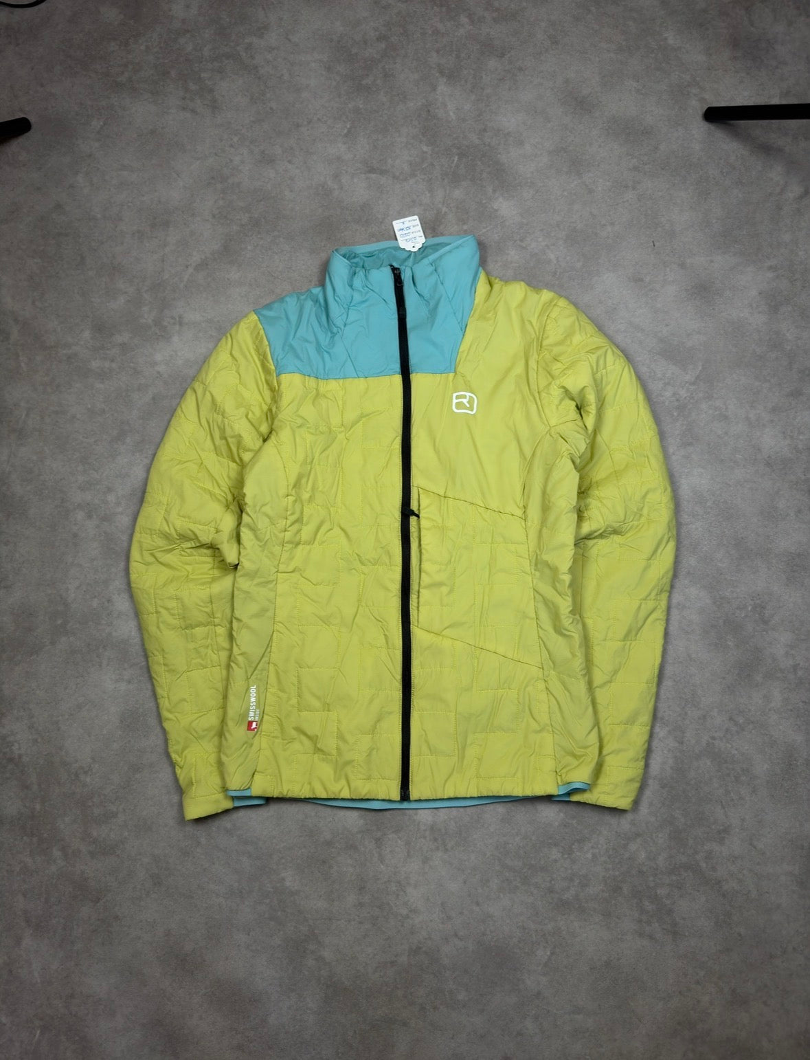 Ortovox Jacke Daunen Gelb Grün gr. XS Damen - Gelb Grün - XS Damen