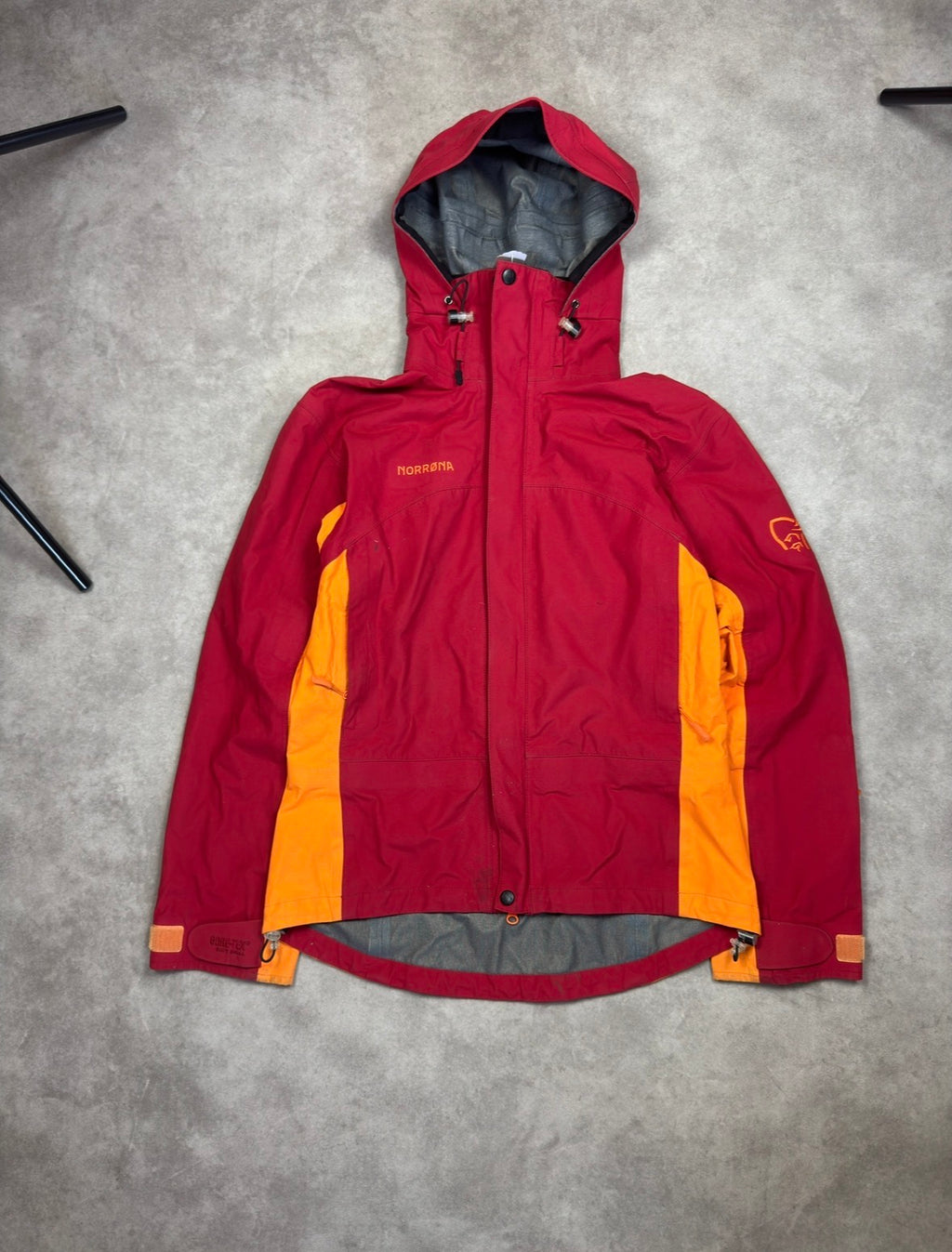 Norrona Hardshell Jacket Red Size S - Red - S Women