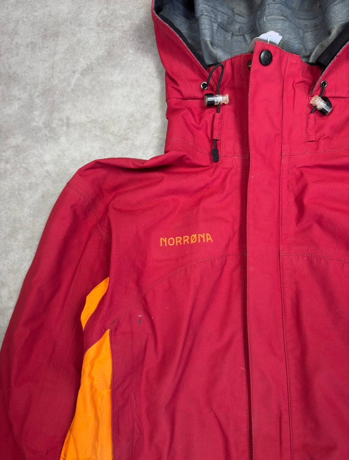 Norrona Hardshell Jacke Rot Gr. S - Rot - S Damen