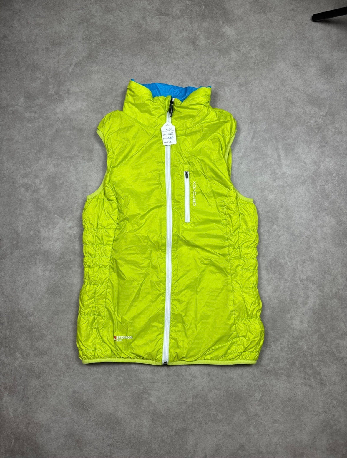 Ortovox Weste Neon Blau Grün Gr. M Damen - Grün Blau - M Damen