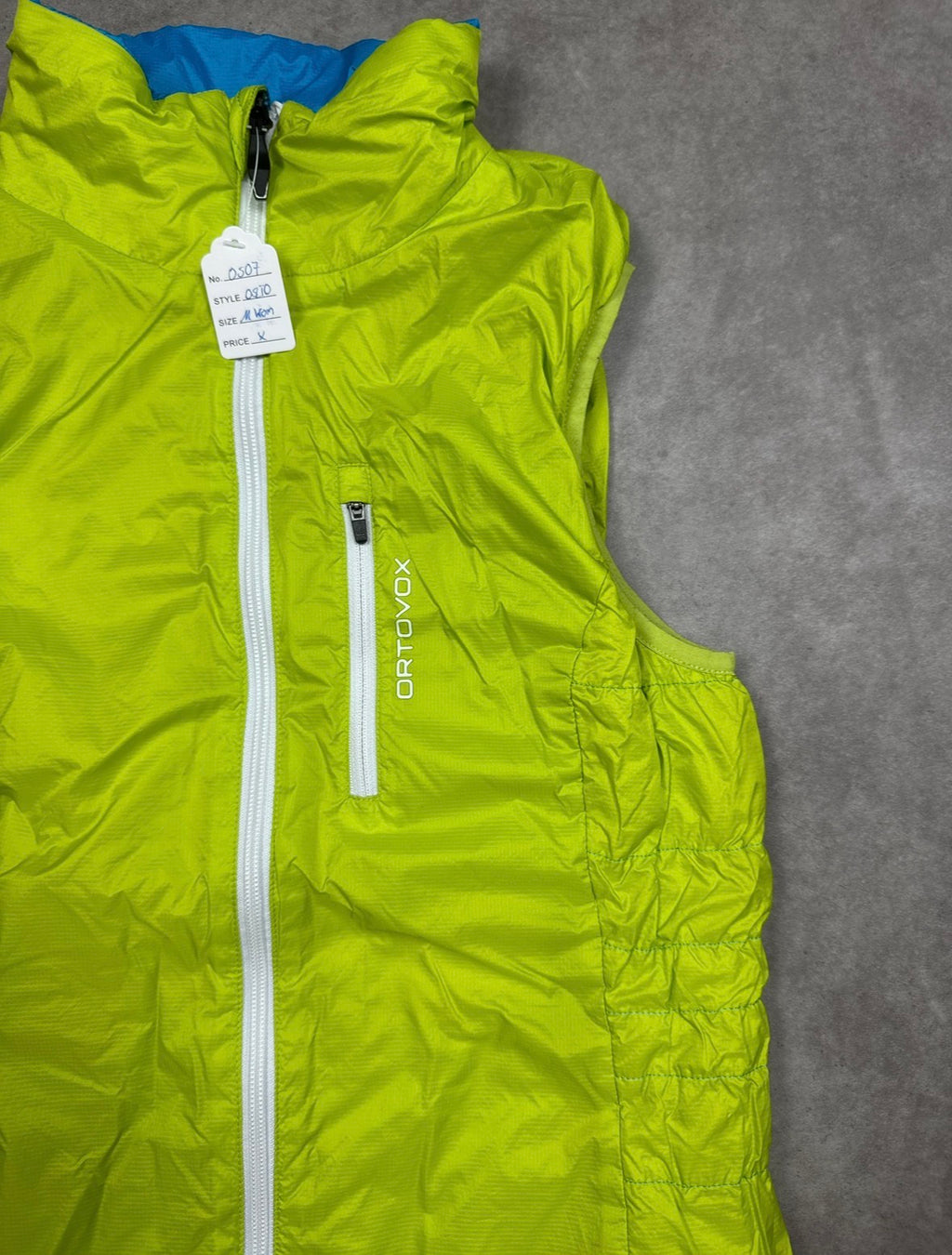 Ortovox Vest Neon Blue Green Size M Women - Green Blue - M Women