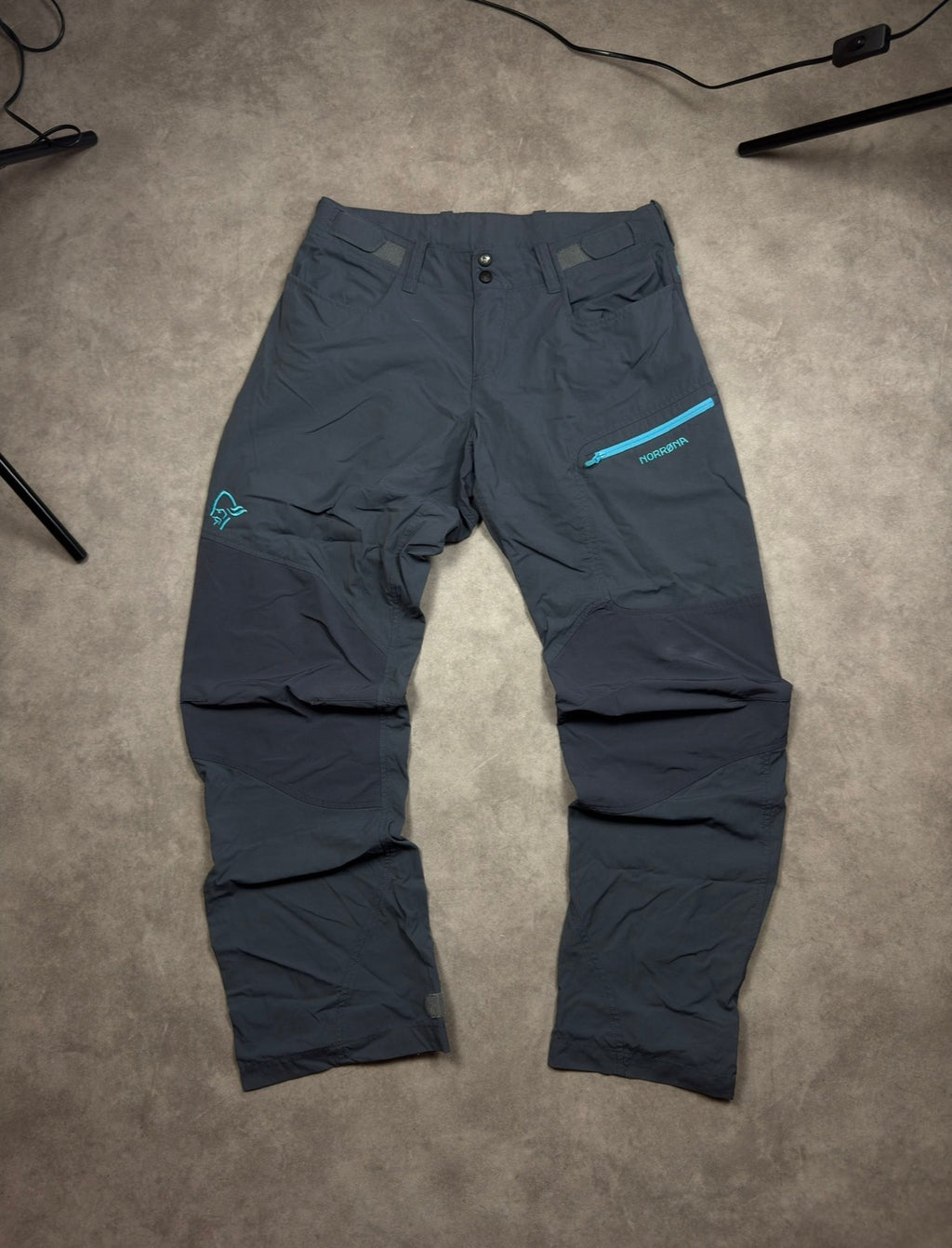 Norrona Wanderhose Blau Gr. L - Blau - L