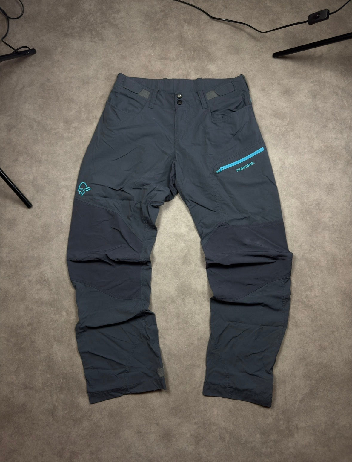 Norrona Wanderhose Blau Gr. L - Blau - L