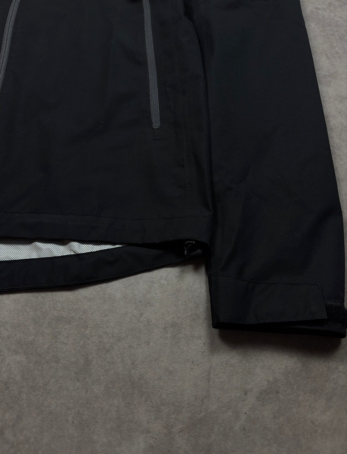 Salewa Regenjacke Schwarz Gr. S - Schwarz - S