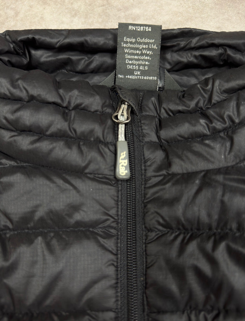 Rab Down Jacket Black Size L - Black - L