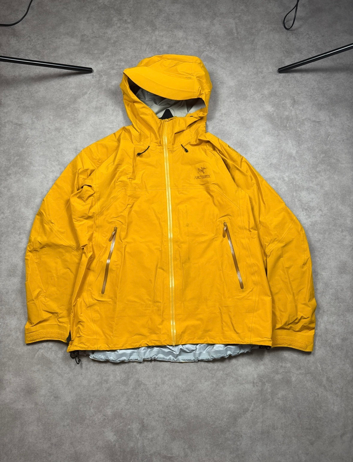Arcteryx Hardshell Jacke Gelb Gr. XL Damen - Gelb - XL Damen