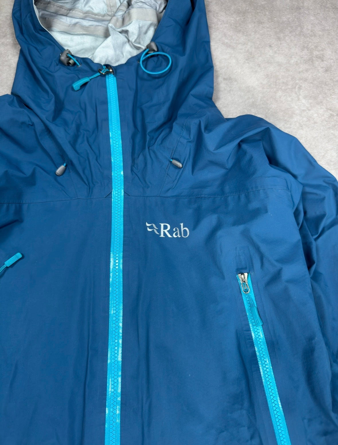 Rab hardshell Jacke Blau Gr. M Damen - Blau - M Damen