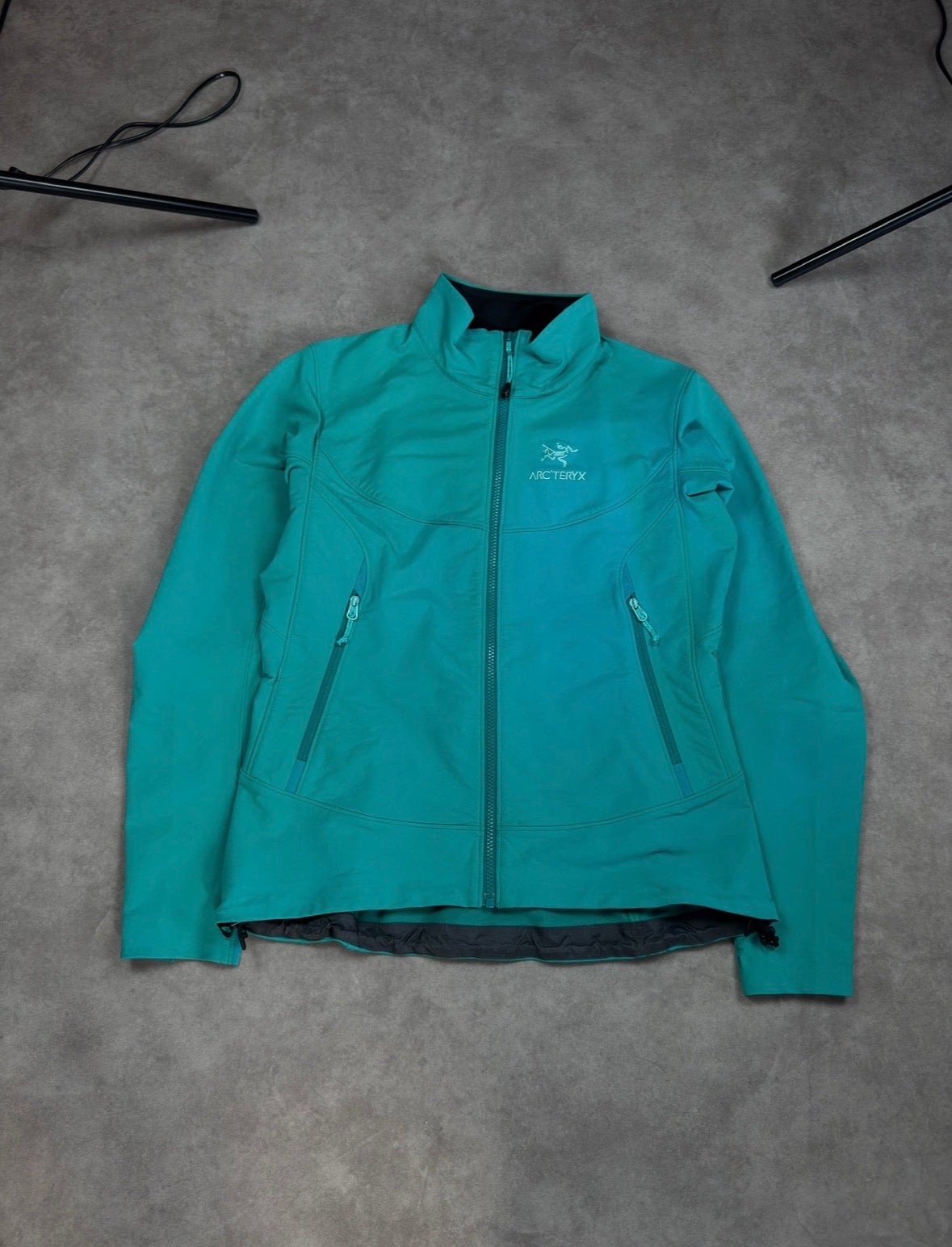 Arcteryx Softshell Jacke Tyrkis Gr. M Damen - Blau - M Damen
