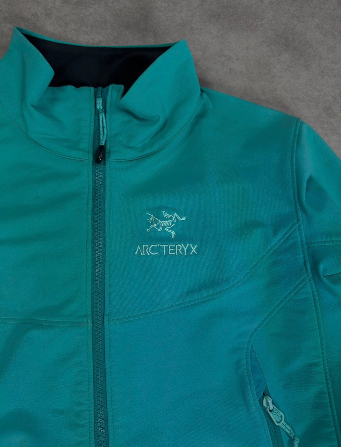 Arcteryx Softshell Jacke Tyrkis Gr. M Damen - Blau - M Damen