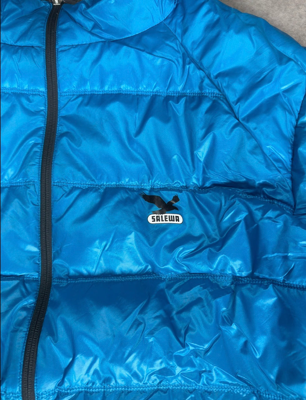 Salewa Daunenjacke Blau Gr. XL Neu - Blau - XL