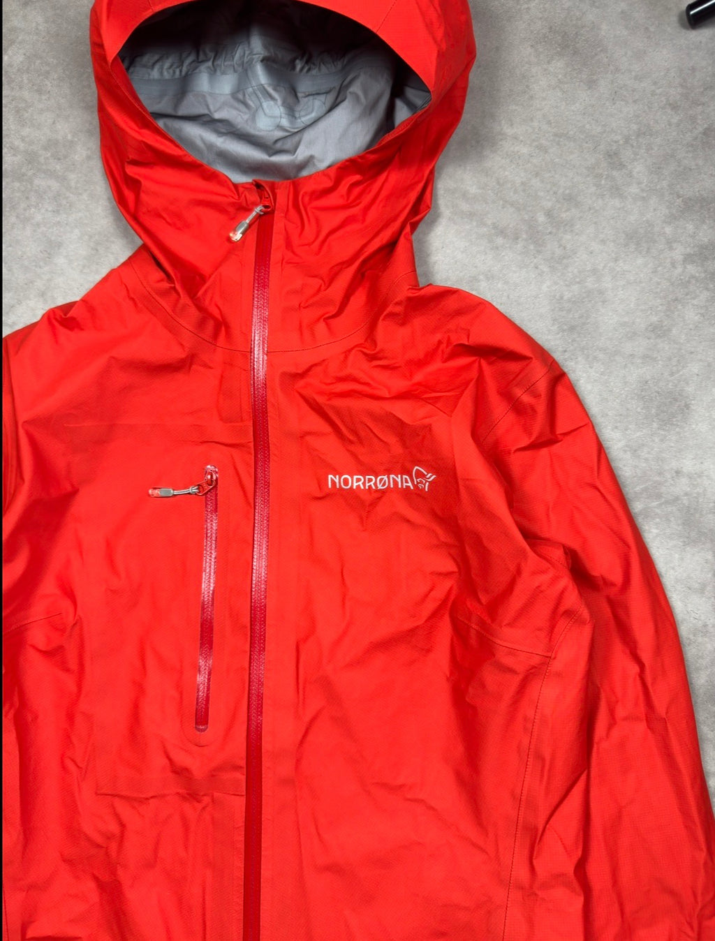 Norrona Hardshell Jacket Red Size S Women - Red - S Women