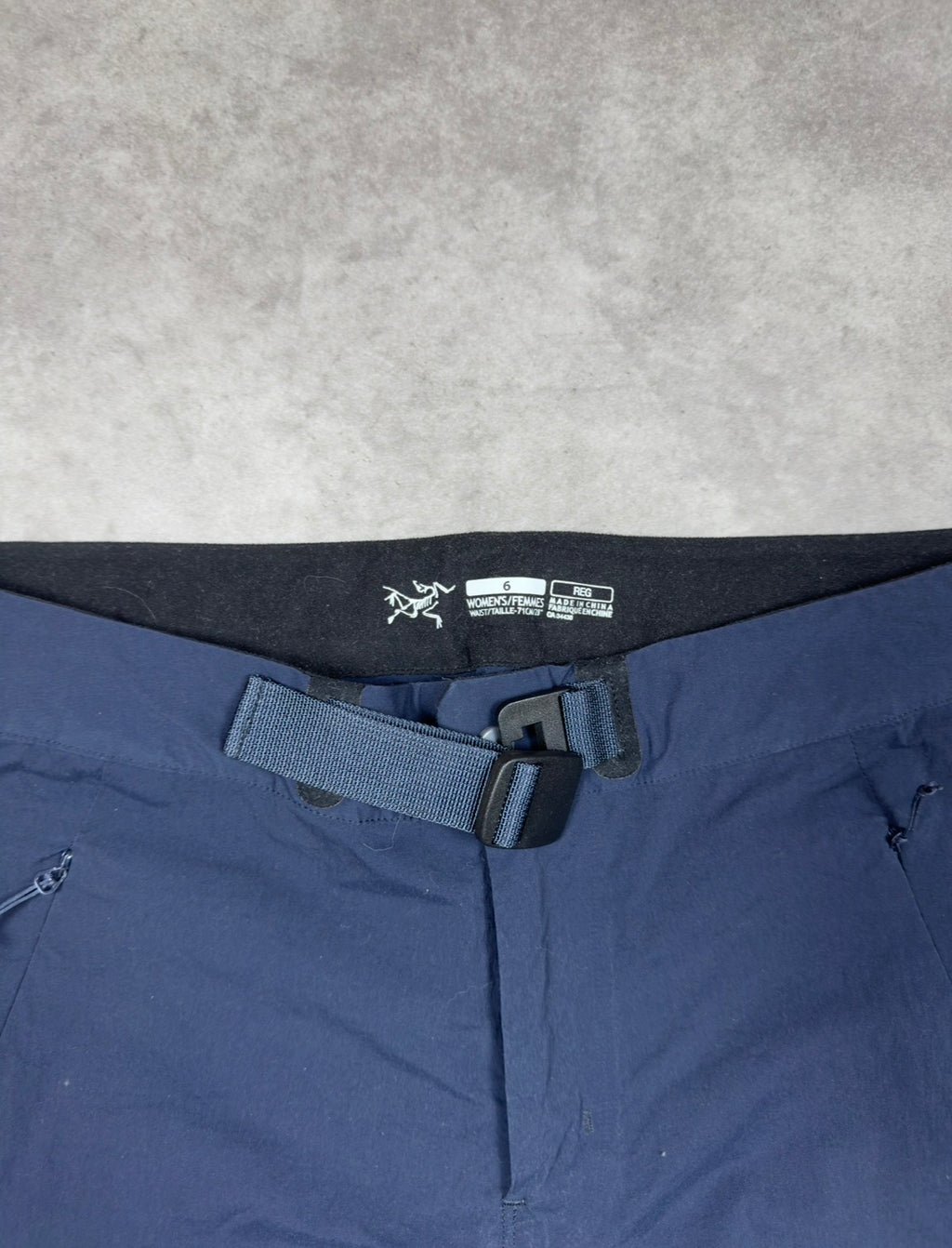 Arcteryx Hose Schwarz Blau Gr. S Damen - Blau - S Damen