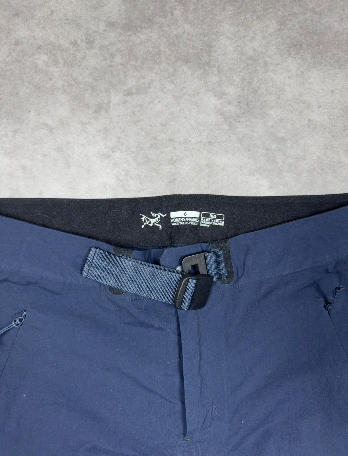 Arcteryx Hose Schwarz Blau Gr. S Damen - Blau - S Damen