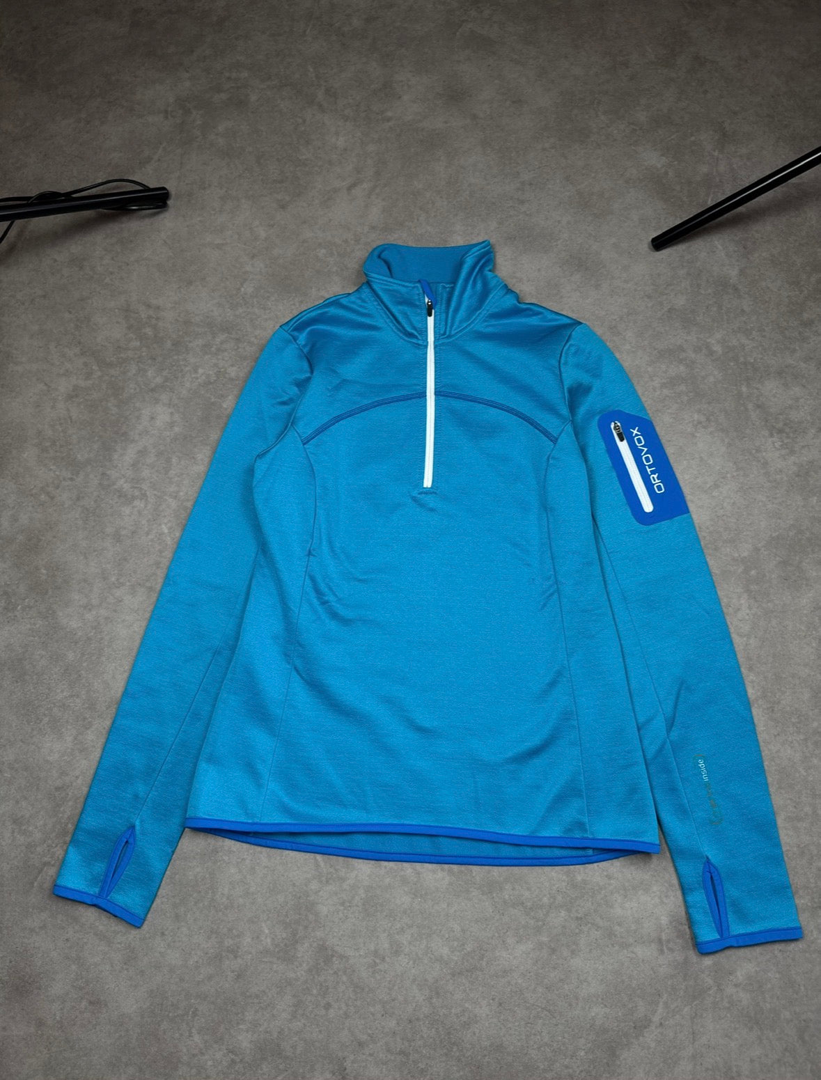 Ortovox Quater zip Blau Gr. S Damen - Blau - S Damen
