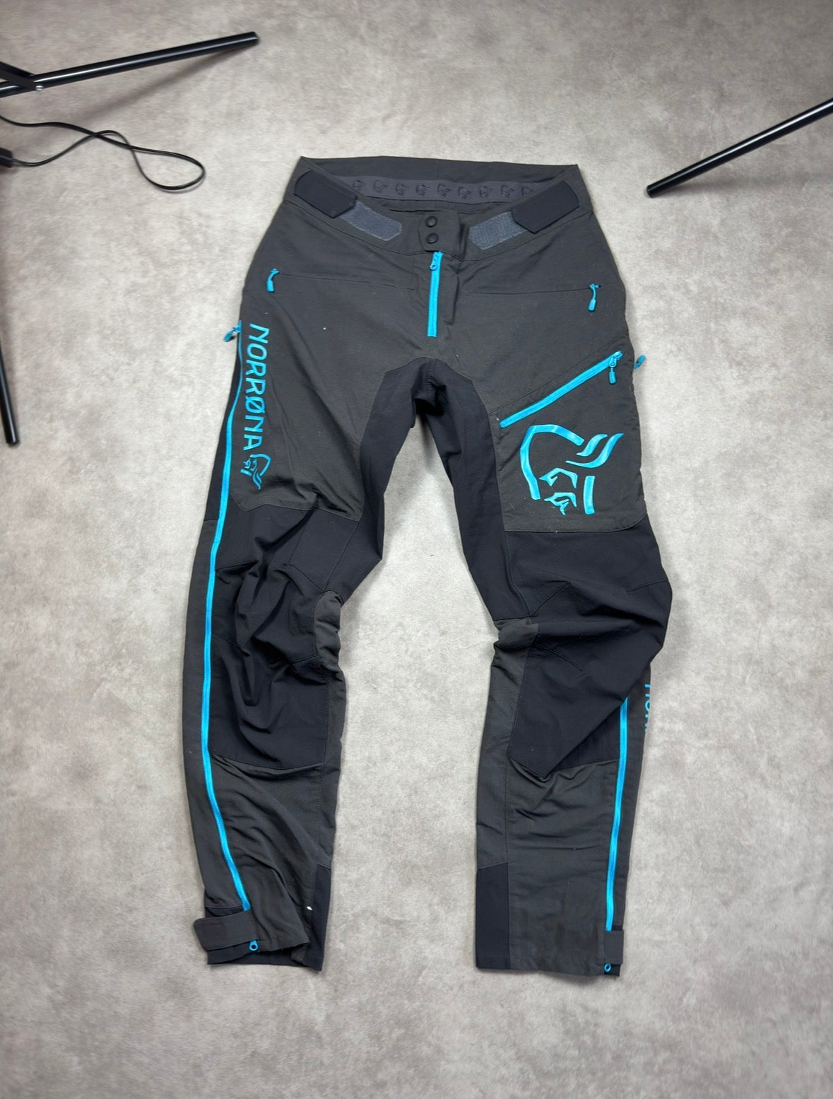Norrona Hardshell Ski Hose Gr. M - Schwarz - M