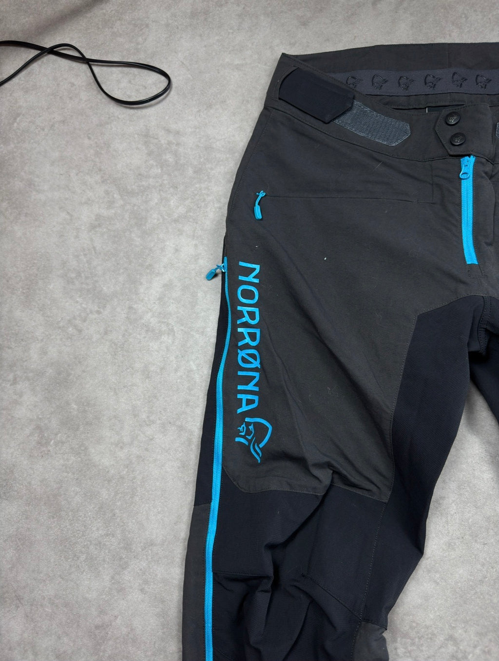 Norrona Hardshell Ski Pants Size M - Black - M