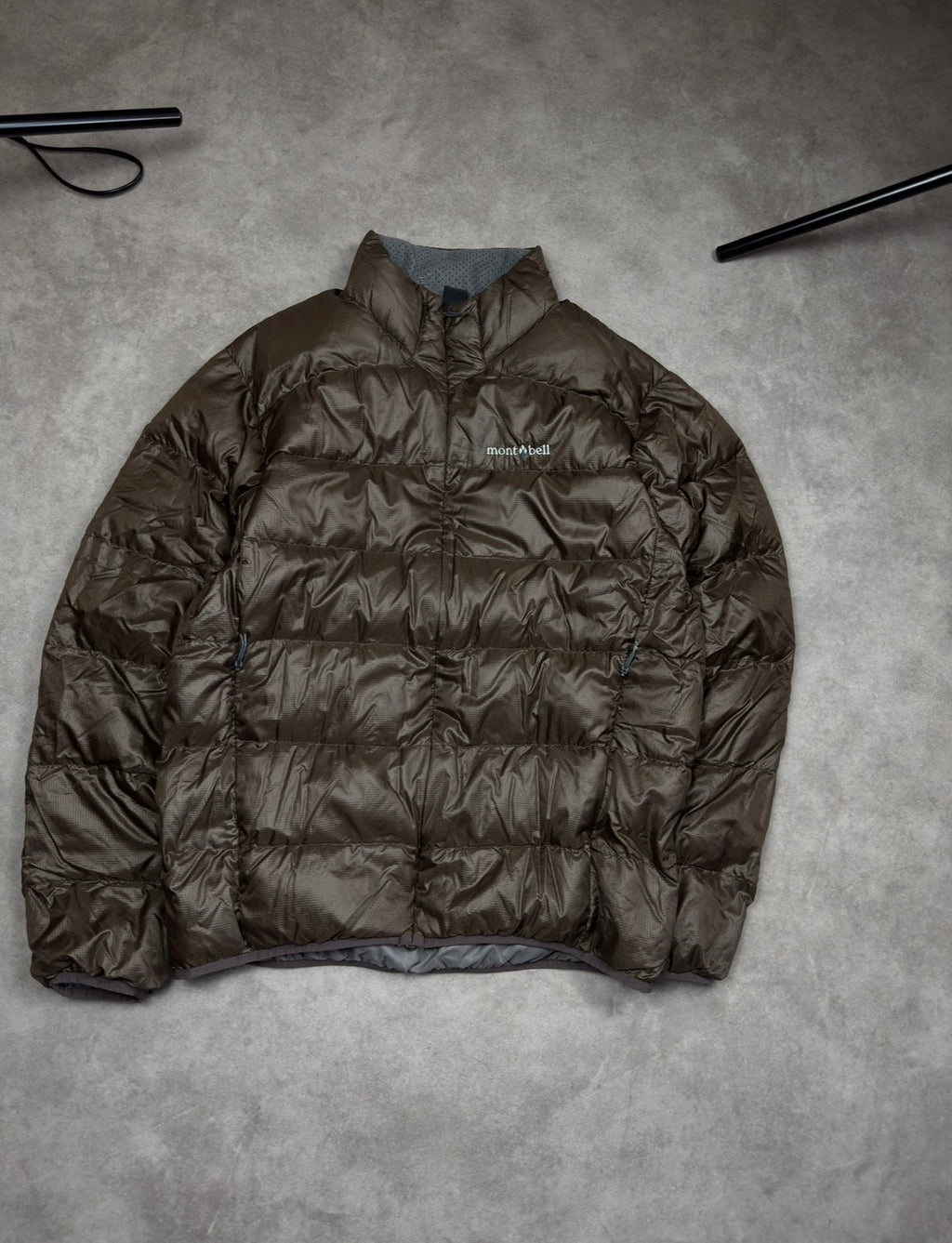 Montbell Daunenjacke Braun Gr. S - Braun - S