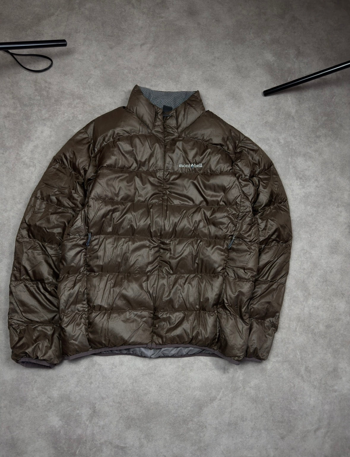 Montbell Daunenjacke Braun Gr. S - Braun - S