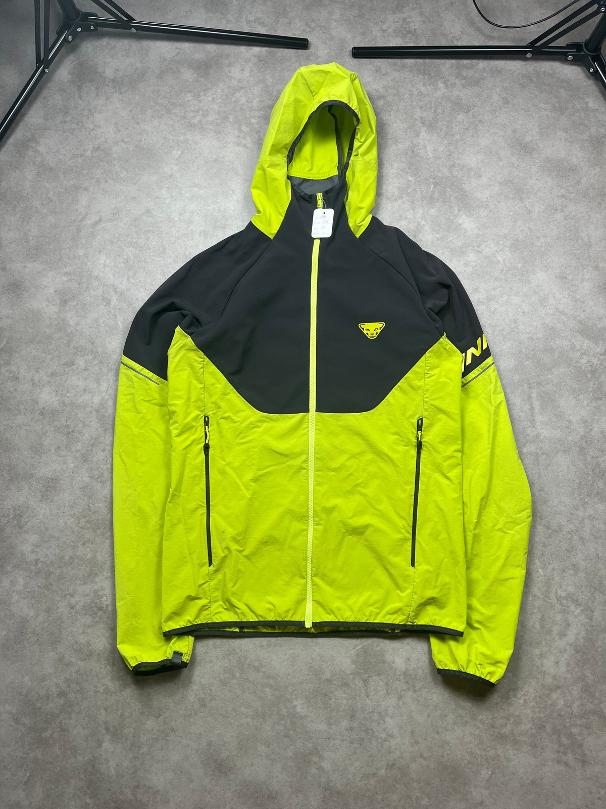 Dynafit Jacke Gelb Schwarz Gr. M