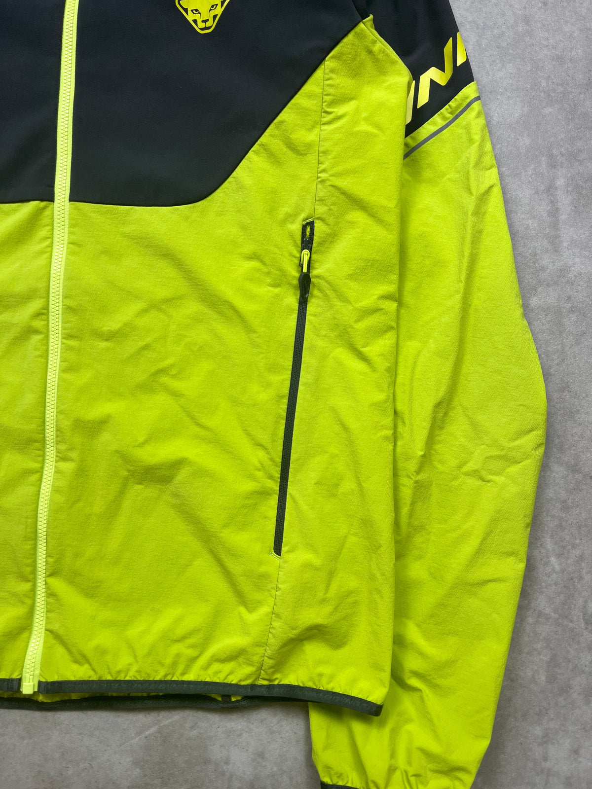 Dynafit Jacke Gelb Schwarz Gr. M
