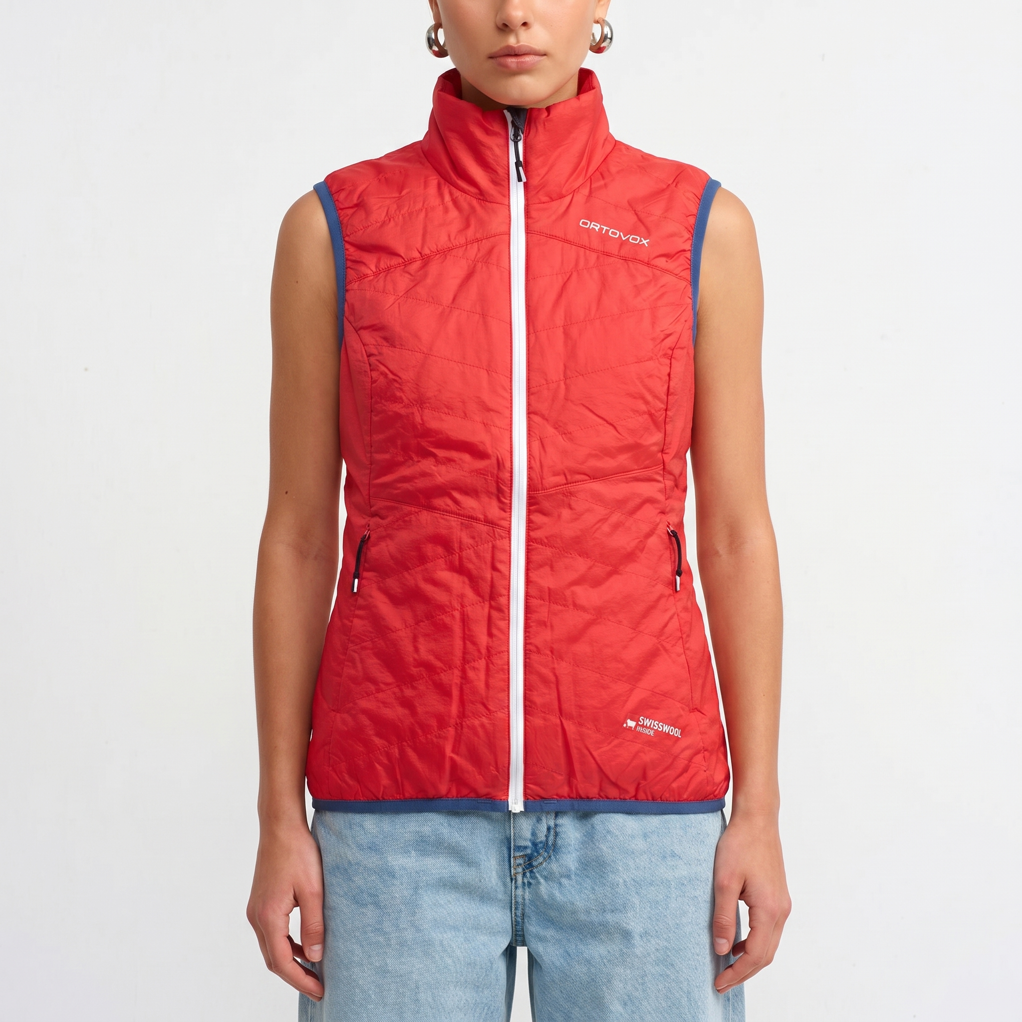 Ortovox Weste Rot Gr. XS Damen - Rot - XS Damen