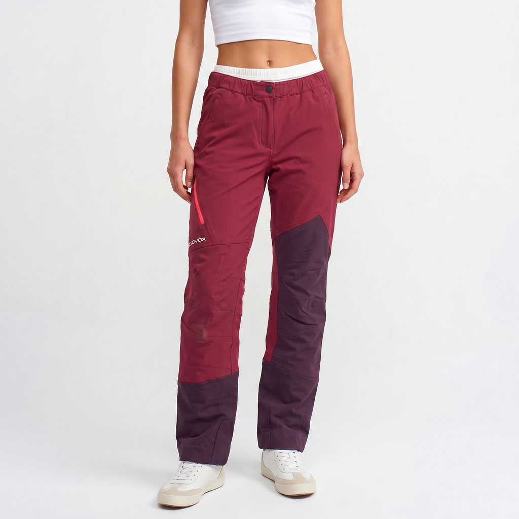 Ortovox Hose Wandern Pink Gr. M Damen - Pink - M Damen