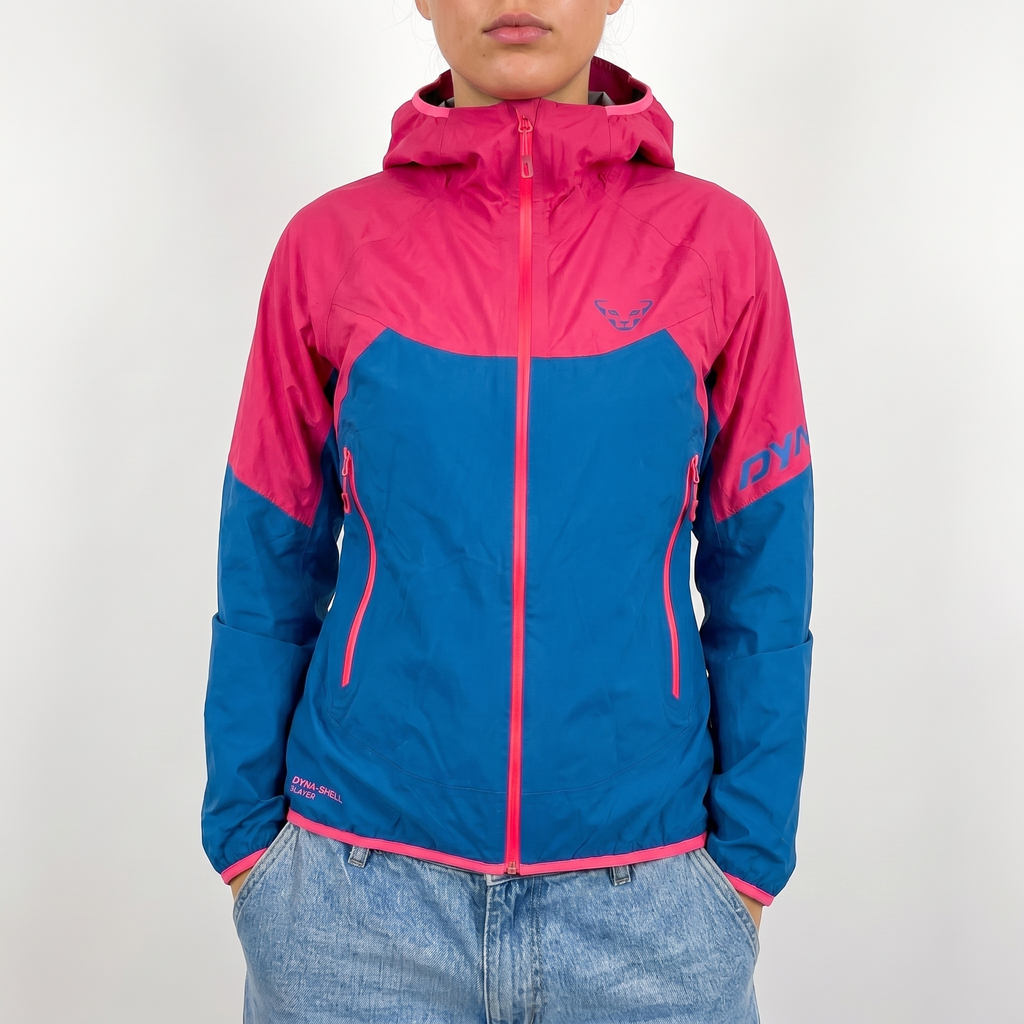 Dynafit Windjacke Blau Pink Gr. XS Damen - Blau Pink - XS Damen