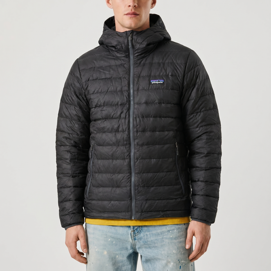 Patagonia Daunenjacke Grau Gr. S - Grau - S