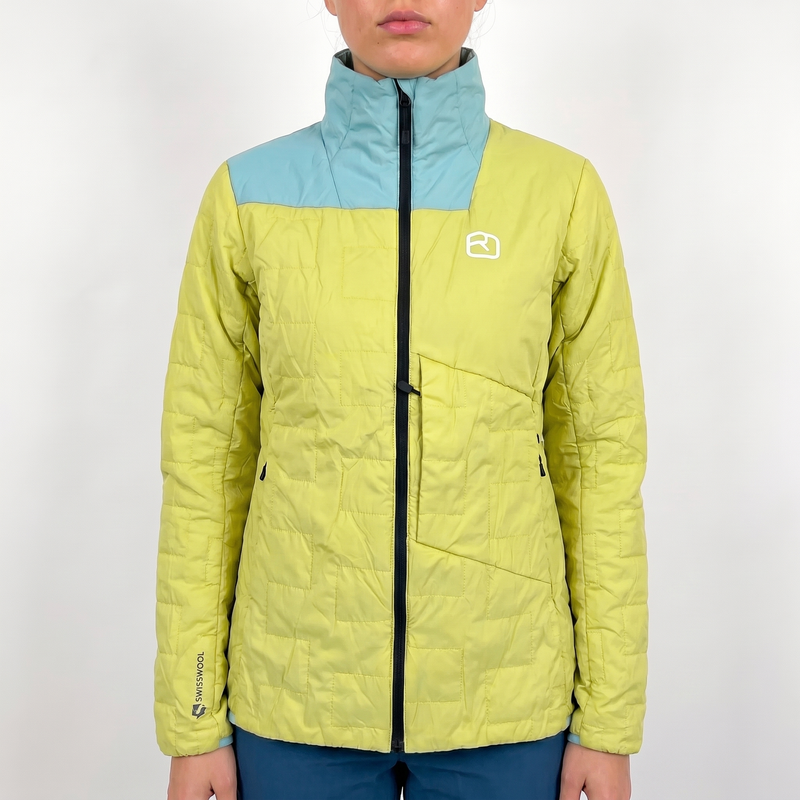 Ortovox Jacket Down Yellow Green Size XS Women - Yellow Green - XS Women