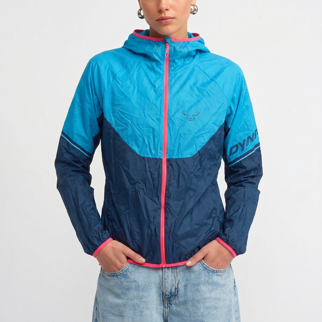 Dynafit Windjacke Blau Gr. XS Damen - Blau - XS Damen
